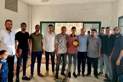 الشبيبة الفتحاوية بالمحافظة الوسطى تنهي سلسلة زياراتها للطلبة الناجحين في الثانوية العامة