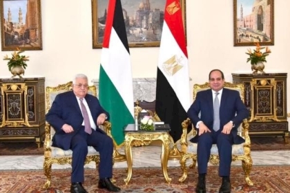 الرئاسة المصرية تكشف تفاصيل لقاء الرئيس المصري  بنظيره الفلسطيني