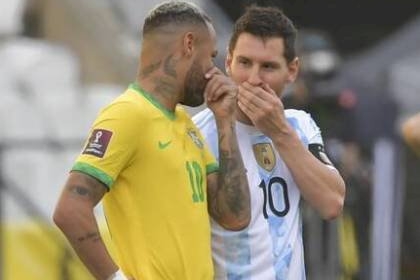 ايقاف مبارارة الأرجنتين والبرازيل