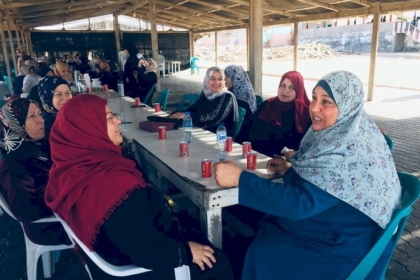 مجلس المرأة في حركة فتح محافظة غزة ينفذ  يوماً ترفيهياً لناجيات من مرض سرطان الثدي 