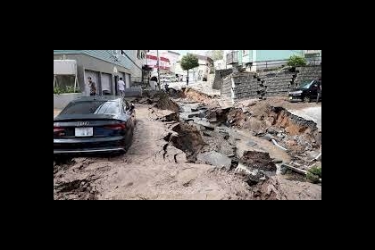 ارتفاع مصابي زلزال اليابان إلى 43 شخصا