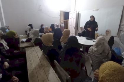 مجلس المرأة  ينفذ لقاءً دينياً إحياءً لذكرى المولد النبوي  في محافظة رفح