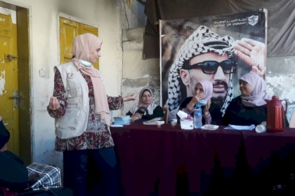 مجلس المرأة  محافظة غزة ينظم لقاءً توعوياً بعنوان "أهمية لقاح كورونا"