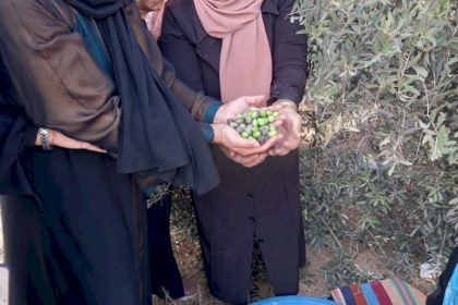 مجلس المرأة في حركة فتح بمحافظة خان يونس ينفذ يوم تعايشي بعنوان "خيرات أرضنا هوية أجدادنا"