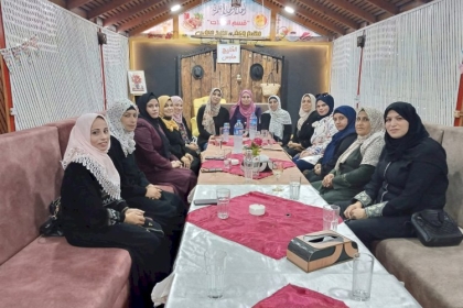 مجلس المرأة في حركة فتح ساحة غزة يختتم فعاليات أكتوبر الوردي في محافظة رفح