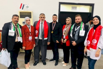 فلسطين الأولى عربياً في مسابقات الشباب العربي ببغداد