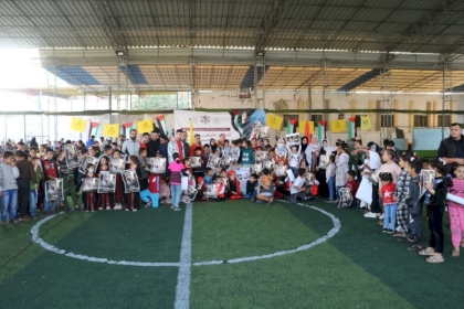 بالصور.. مجلس الشباب الفلسطيني ينظم فعالية  إحياء للذكرى الـ 17 لرحيل الشهيد ياسر عرفات في محافظة رفح