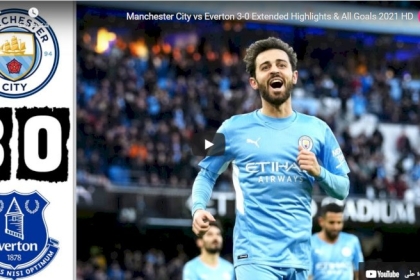 السيتي يقسو على إيفرتون وينتزع الوصافة من ليفربول