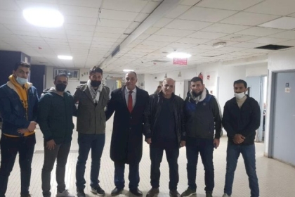 وفد من تيار الإصلاح بساحة بلجيكا ولوكسمبورغ يقدم واجب العزاء لأبناء الجالية الفلسطينية