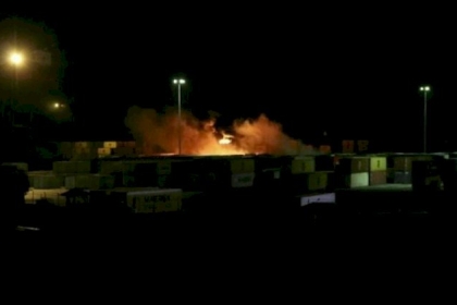 قصف إسرائيلي يستهدف ميناء اللاذقية