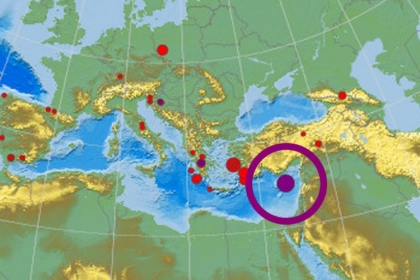 زلزال عنيف يضرب الساحل الغربي لجزيرة قبرص