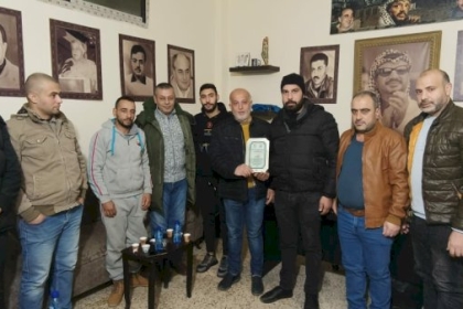 لجنة أهالي سعسع تكرم قيادة تيار الاصلاح الديمقراطي في ساحة لبنان