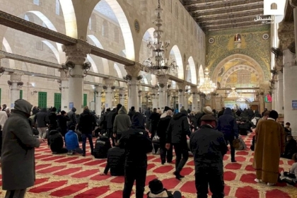 مساجد فلسطين تقيم صلاة الغائب على أرواح الشهداء