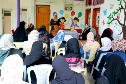 مجلس المرأة في حركة فتح يعقد لقاءً طبياً بعنوان ''صحتك بتهمنا'' وسط رفح