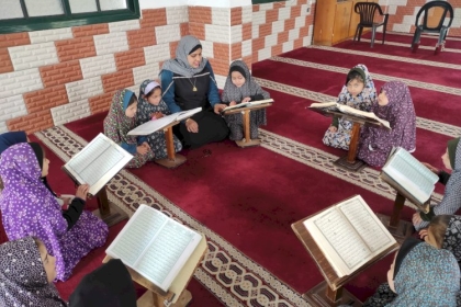 لجنة رياض الأطفال في مجلس المرأة تنظم لقاء حول "آداب الصيام والصلاة" لأطفال روضة الريان بمحافظة الشمال