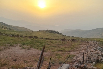 الاحتلال يهدم سلاسل حجرية ويقتلع أشجار زيتون ويخطر بهدم "عين ماء" في دوما