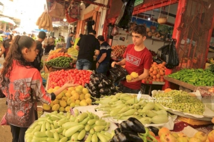 أسعار الخضروات والدجاج في غزة اليوم