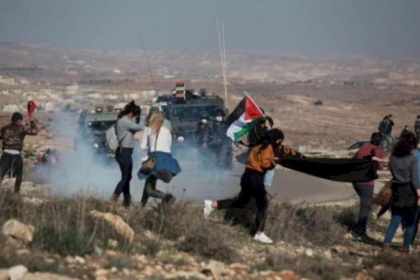 قلقيلية: إصابات خلال اعتداء الاحتلال على مسيرة كفر قدوم