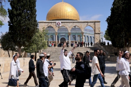 الشرطة الإسرائيلية تقدم التماسًا بشأن إلغاء أمر بإبعاد 4 مستوطنين عن الأقصى