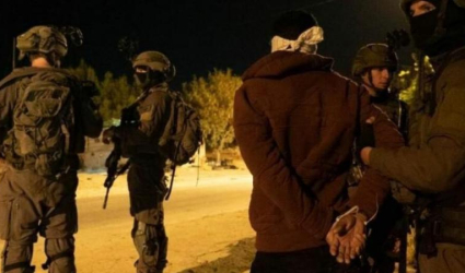 جيش الاحتلال يعتقل 7 فلسطينيين من محافظة جنين