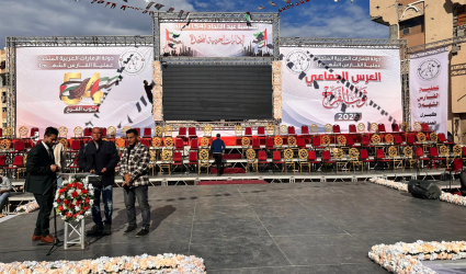 بمناسبة عيد الاتحاد (54) لدولة الإمارات المتحدة : عملية الفارس الشهم تستكمل التحضيرات لبدء العرس الجماعي ثوب الفرح 2025