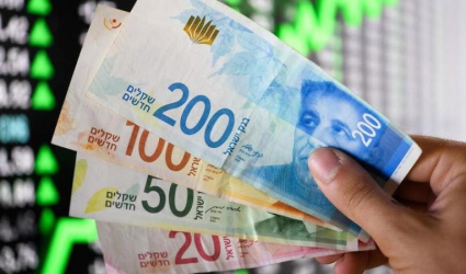 أسعار صرف العملات مقابل الشيكل في فلسطين اليوم السبت