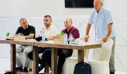 بالصور: إعلام تيار الإصلاح الديمقراطي بساحة غزة ينظم سلسلة لقاءات لكوادره لمناقشة آخر المستجدات السياسية