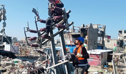 كهرباء غزة: نستطيع تشغيل محطة التوليد بتوربين واحد على الأقل حال إدخال مواد الصيانة