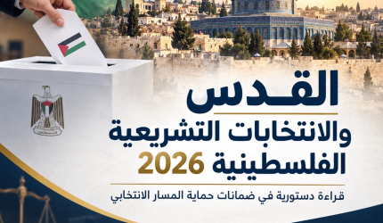 القدس والانتخابات التشريعية الفلسطينية 2026