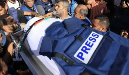 نقابة الصحفيين : في يوم التضامن مع الصحفي الفلسطيني، لا نريد تضامنا في الكلمات، بل حماية في الميدان ومحاسبة في المحاكم