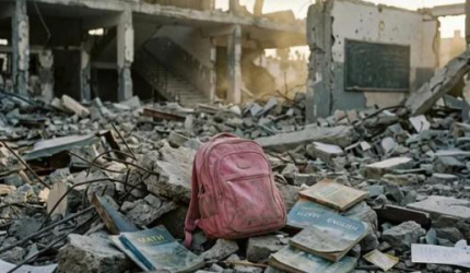 التعليم بغزة: استشهاد معلم أثناء توجهه إلى مدرسته جريمة تستهدف الأسرة التعليمية