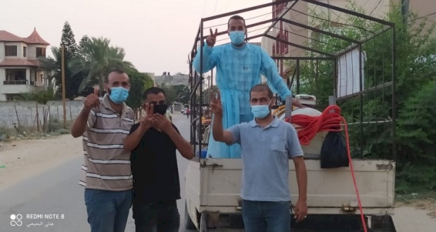 تعقيم في محافظة الوسطى