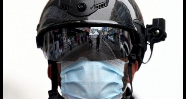 خوذة وقاية من فايروس كورونا