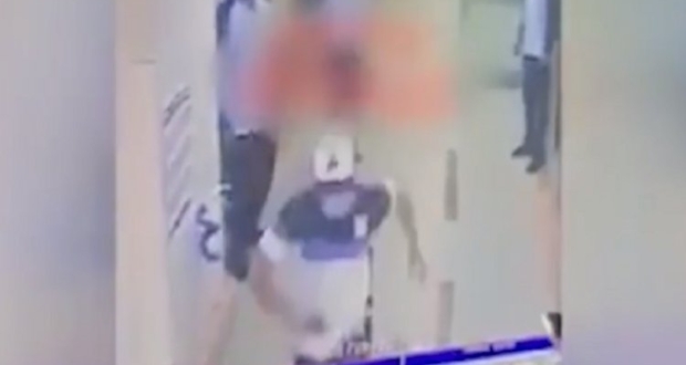 لحظة فرار قاتل شقيقته من المستشفى بعد تنفيذ جريمته