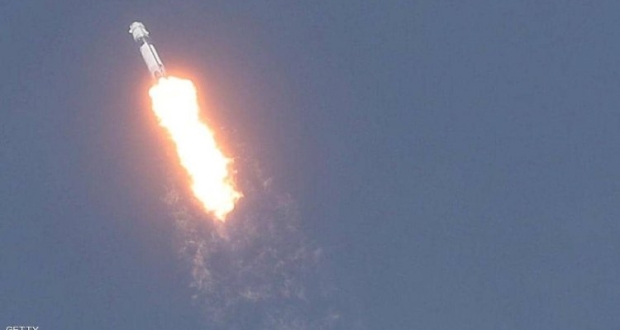 لحظة انطلاق صاروخ "سبايس إكس"