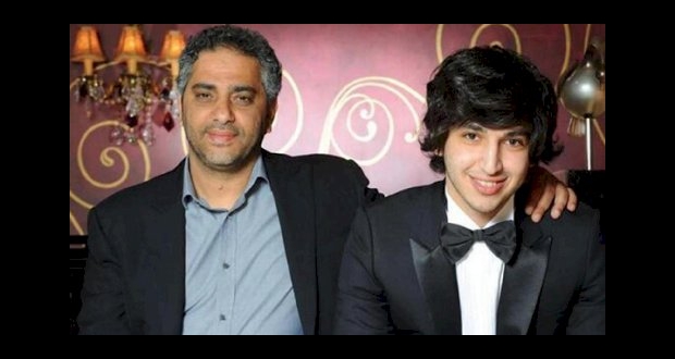 الفنان فضل شاكر نجله محمد