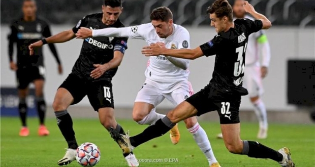 مباراة ريال مدريد و بروسيا مونشغلادباخ