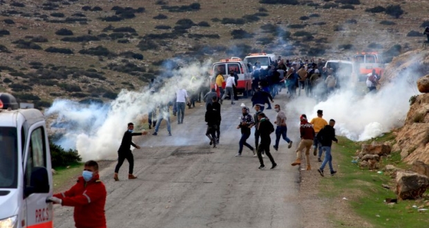 مسيرة في بيت دجن شرق نابلس