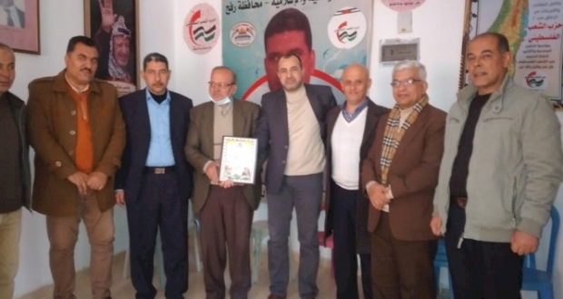  زيارة للرفاق في حزب الشعب الفلسطيني