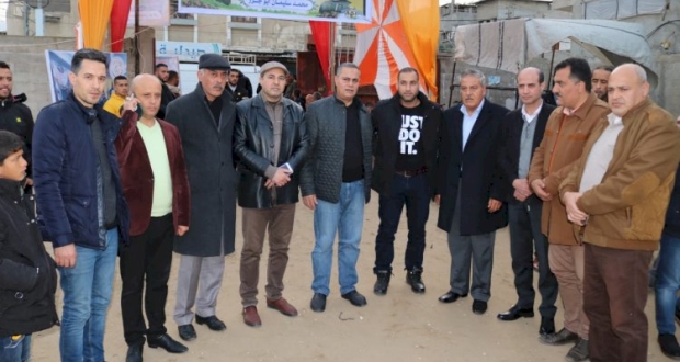 رفح: وفد من قيادة حركة فتح ساحة غزة يزور الأسير المحرر محمد أبو جزر ويهنئونه بالافراج عنه