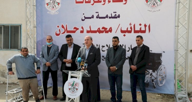 غزة: مؤتمر صحفي مشترك بين تيار الإصلاح الديمقراطي ووزارة التنمية الاجتماعية لتوزيع منحة النائب محمد دحلان