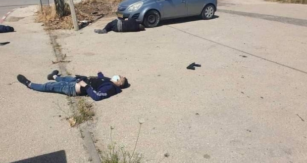 استشهاد شابين فلسطينيين وإصابة ثالث خلال عملية اطلاق نار