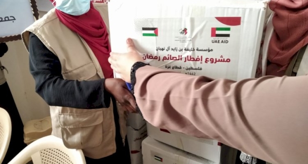 غزة: تيار الإصلاح الديمقراطي يقدم مساعدات ضمن مشروع افطار الصائم الممول من مؤسسة خليفة بن زايد أل نهيان 