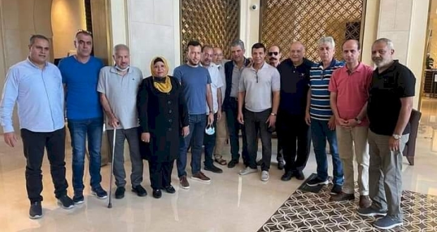 أبوظبي: أعضاء قيادة تيار الإصلاح الديمقراطي أثناء حضورهم اجتماعهم السنوي 