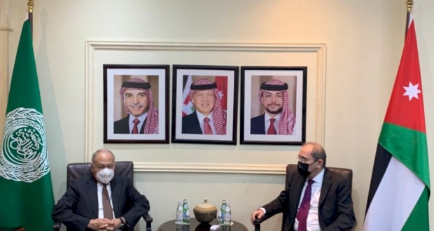 لقاء الصفدي مع ابو الغيط