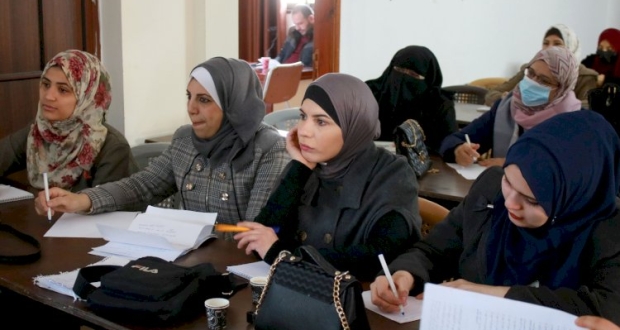 غزة:دورة بعنوان المحتوى التنظيمي بمحافظة غزة