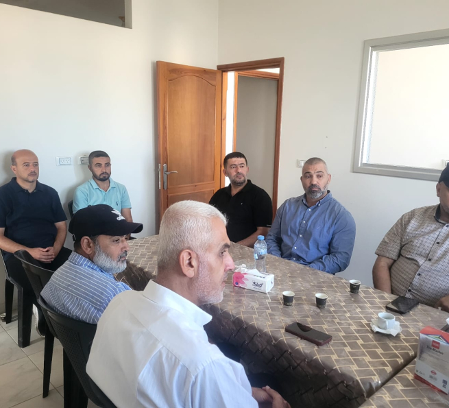 تيار الإصلاح الديمقراطي في المحافظة الوسطى  يبحث مع لجان المقاومة الشعبية تداعيات تأجيل الانتخابات التشريعية
